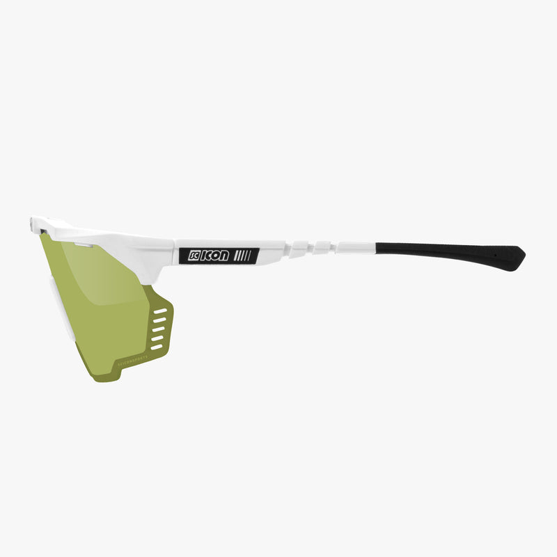 Scicon Occhiali Sportivi Aeroshade Kunken Bianco/Verde In vendita