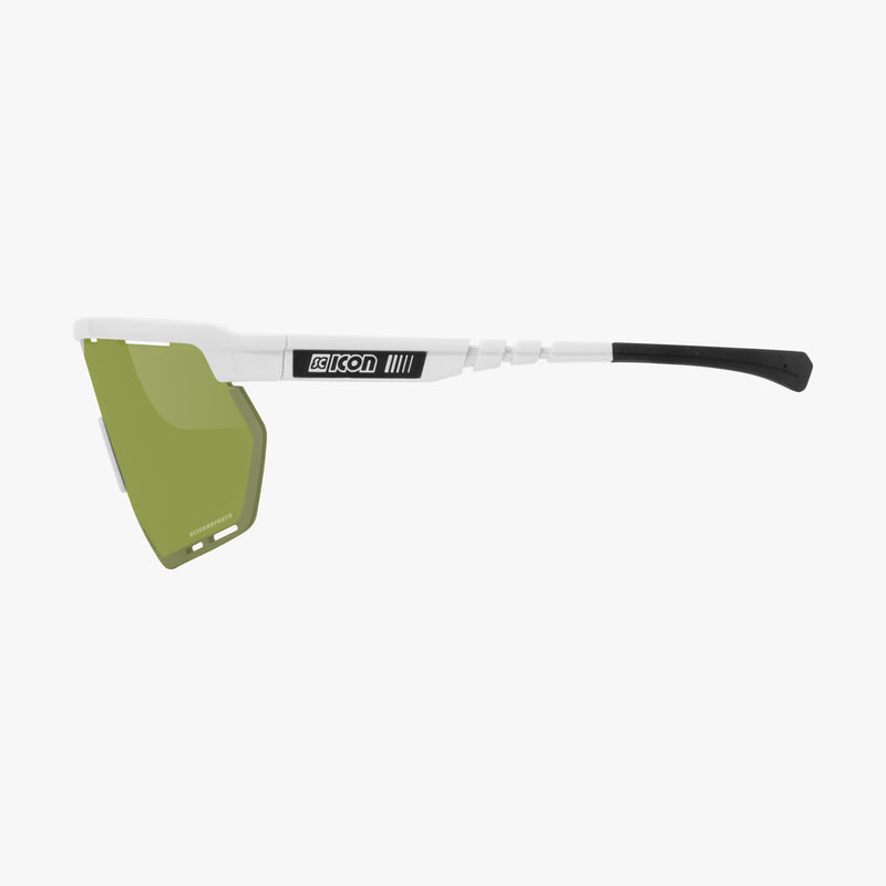 Scicon Occhiali Sportivi Aerowing Bianco/Verde Italia