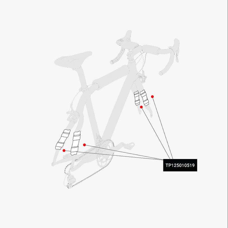Scicon Set Protezione Telaio Bici Nero Cyber Monday