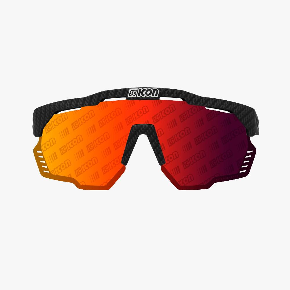 Scicon Occhiali Sportivi Aeroshade Kunken Carbon Opaco/Lenti Rosse Negozi Online