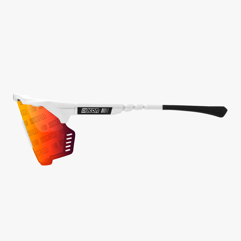 Scicon Occhiali Sportivi Aeroshade Kunken Bianco/Lenti Rosse Acquista Ora
