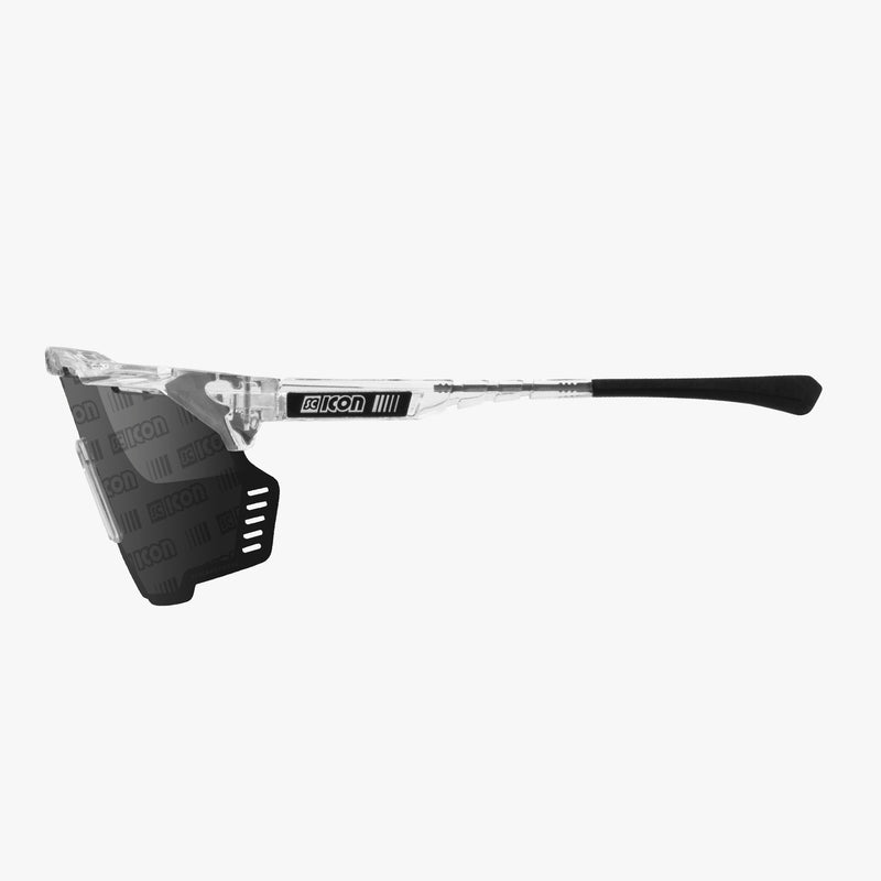 Scicon Occhiali Sportivi Aeroshade Kunken Cristallo/Lenti Argento Prezzo Ridotto