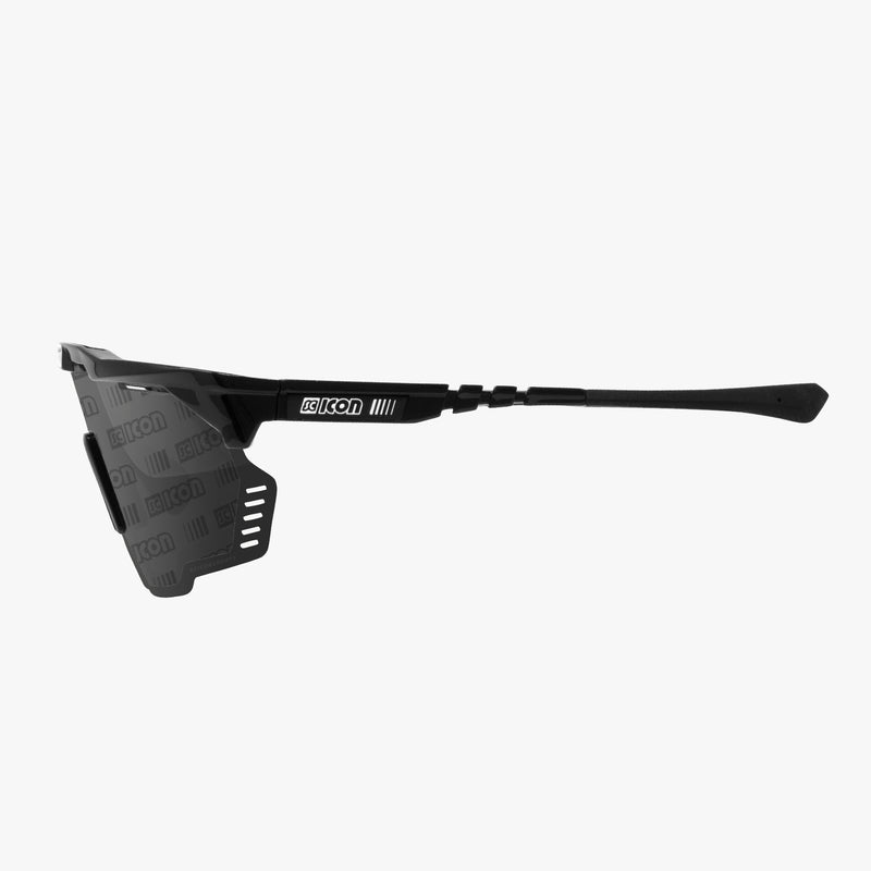 Scicon Occhiali Sportivi Aeroshade Kunken Nero/Lenti Argento Sottocosto