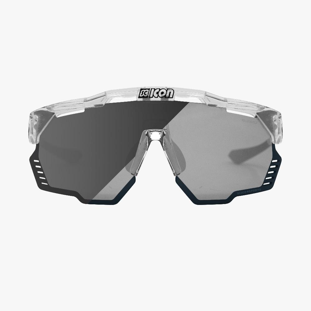 Scicon Aeroshade Kunken Occhiali Ciclismo Cristallo/Argento Negozio online di fabbrica