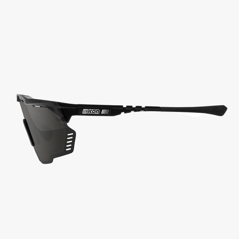 Scicon Aeroshade Kunken Occhiali Ciclismo Nero/Argento Prezzo di fabbrica
