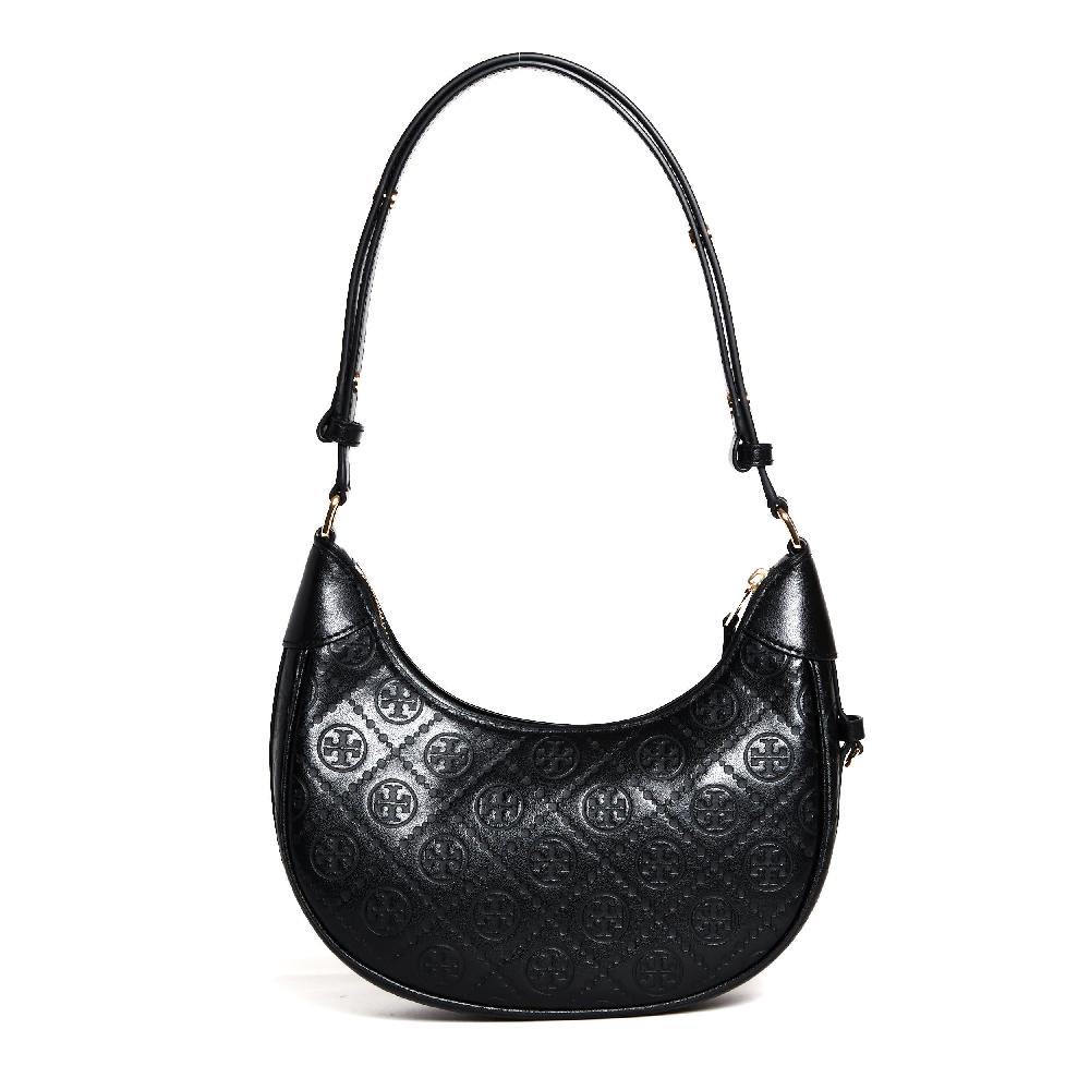 Sorelle Perego crescent bag tory burch black In Vendita