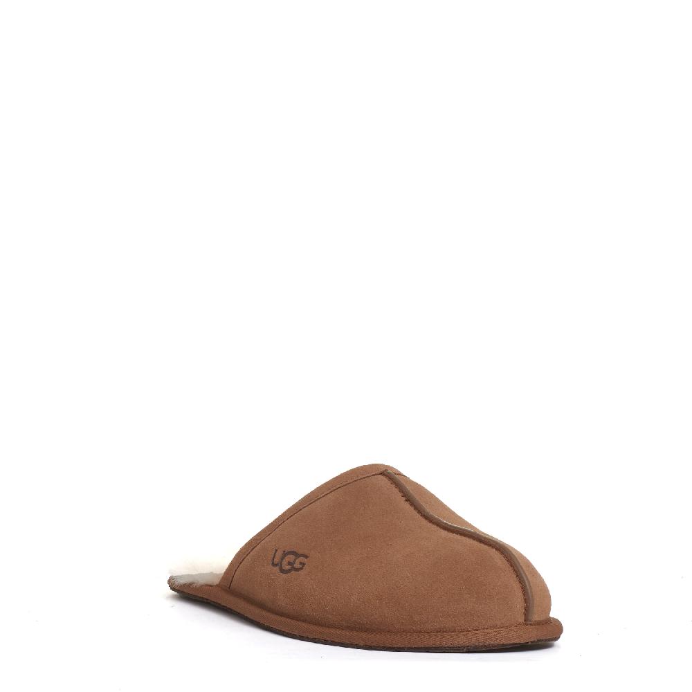 Sorelle Perego ciabatta scuff montone rovesciato biscotto In Linea