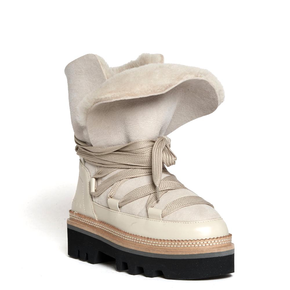 Sorelle Perego stivaletto montone beige Economico