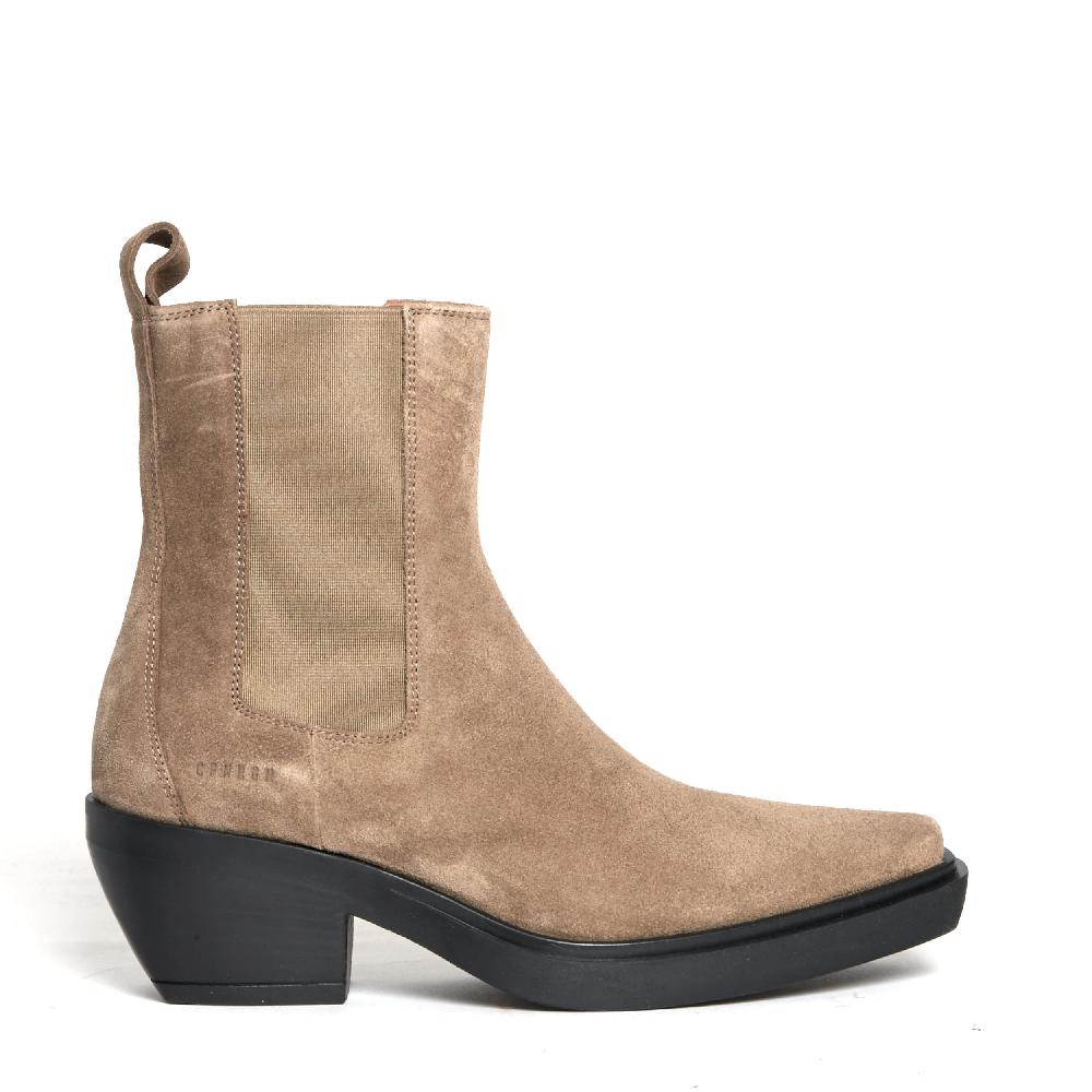 Sorelle Perego texano camoscio taupe Offerta