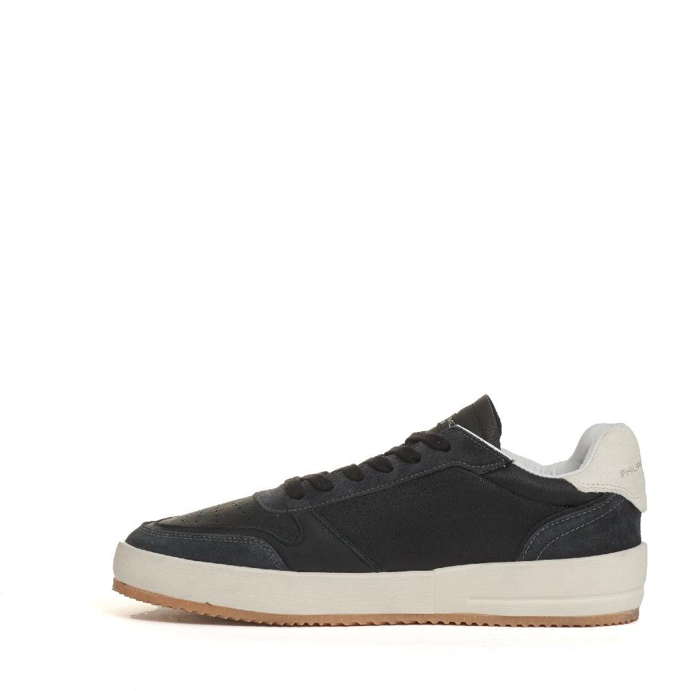 Sorelle Perego sneakers Nice pelle camoscio nero Vendita Economica