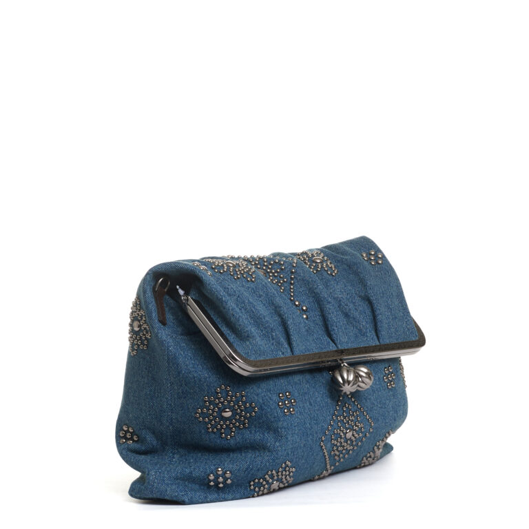 Sorelle Perego borsa in jeans tasca Negozio