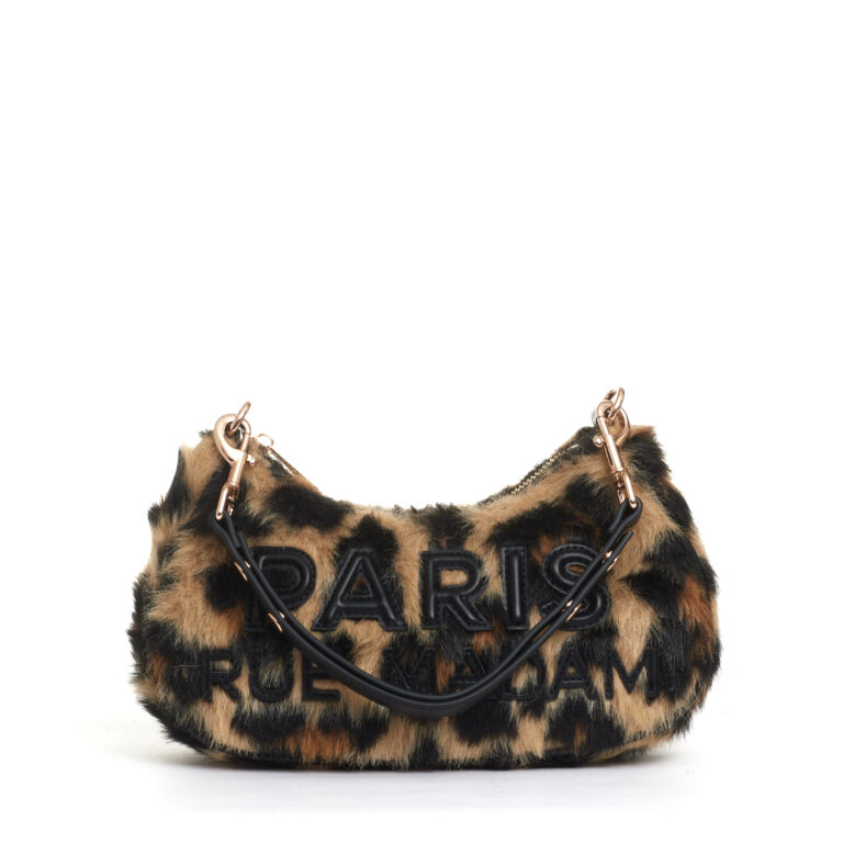 Sorelle Perego borse hobo ecofur leopardo Moda