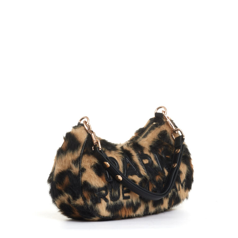 Sorelle Perego borse hobo ecofur leopardo Moda
