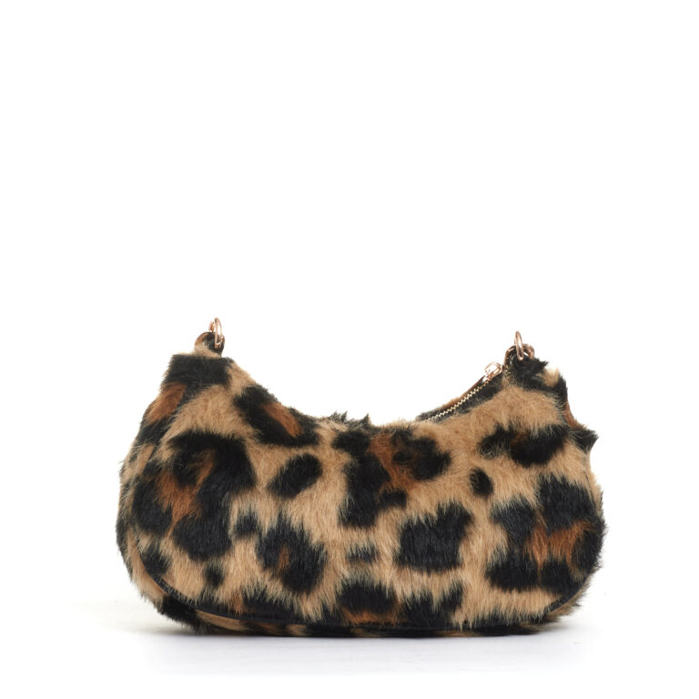 Sorelle Perego borse hobo ecofur leopardo Moda