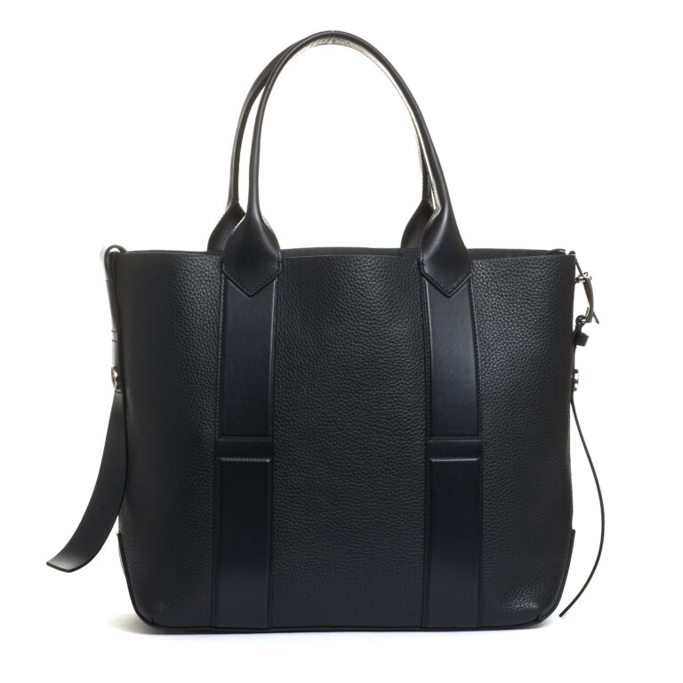 Sorelle Perego shopping media pelle nera Vendita