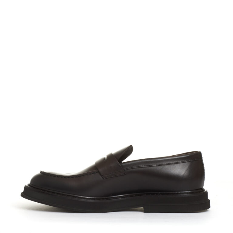 Sorelle Perego mocassino pelle marrone fondo gomma sbordato Promozione Limitata