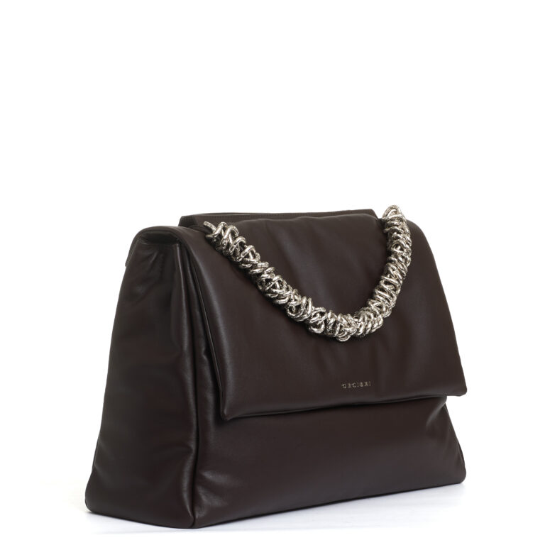 Sorelle Perego sveva XL nappa cioccolato Moda