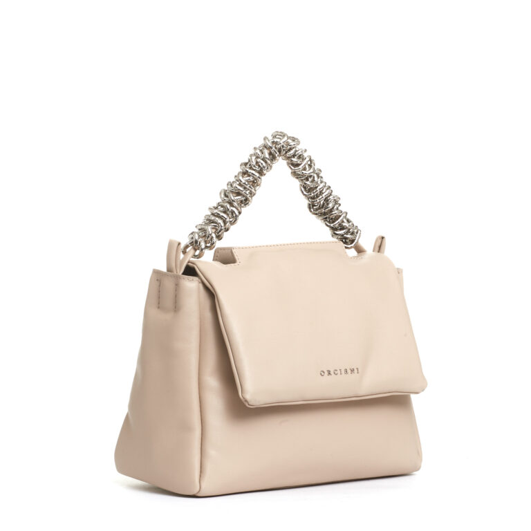 Sorelle Perego sveva s nappa bold avorio manico catena Italy