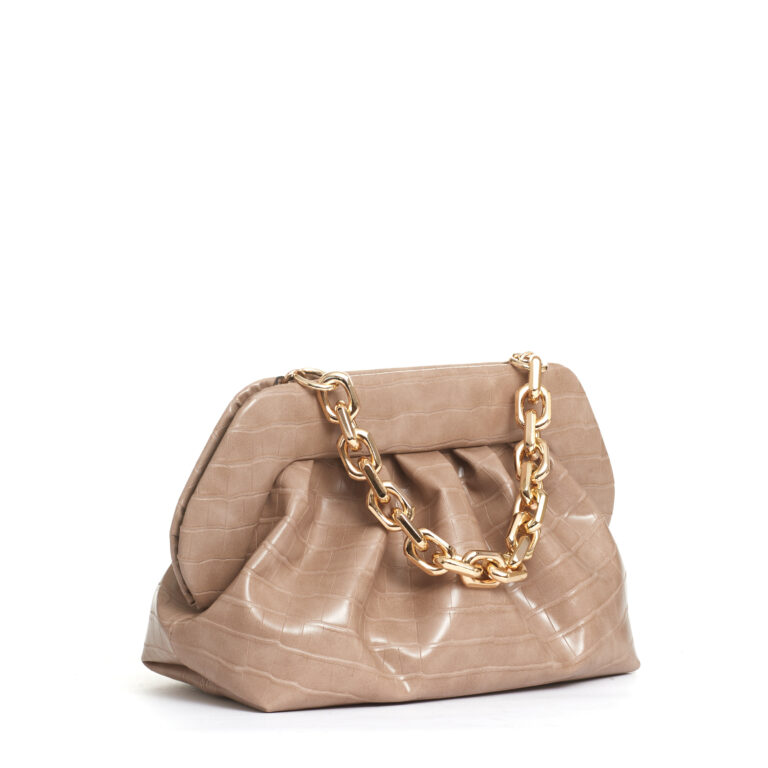 Sorelle Perego clutch stampa cocco beige Soddisfazione Garantita