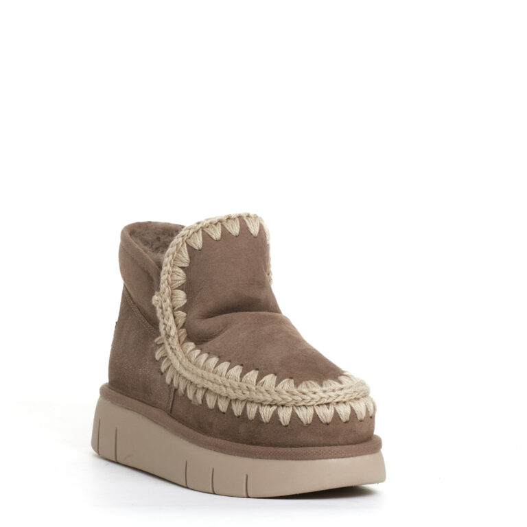 Sorelle Perego boot eskimo bounce camoscio grigio Qualità Garantita
