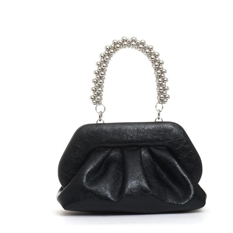 Sorelle Perego clutch manico catena nera Consegna Veloce