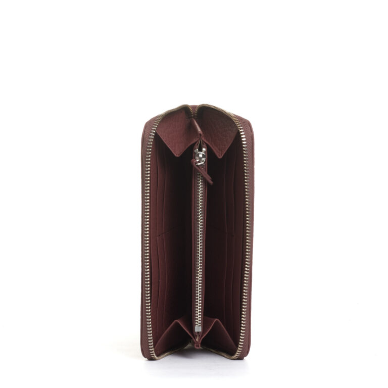 Sorelle Perego portafoglio zip around Bordeaux Convenienza