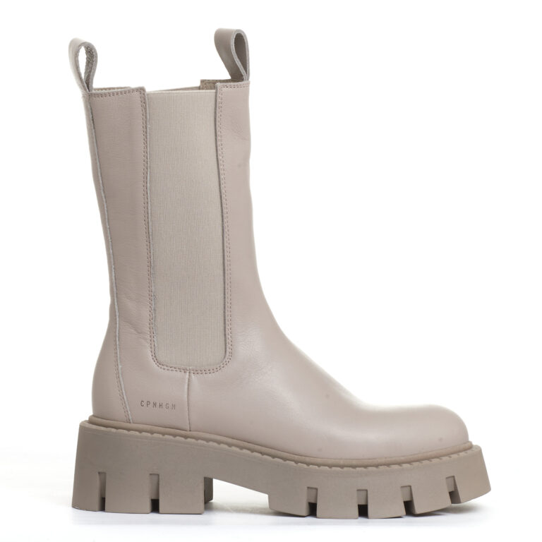 Sorelle Perego chelsea boot fondo carroramato pelle beige