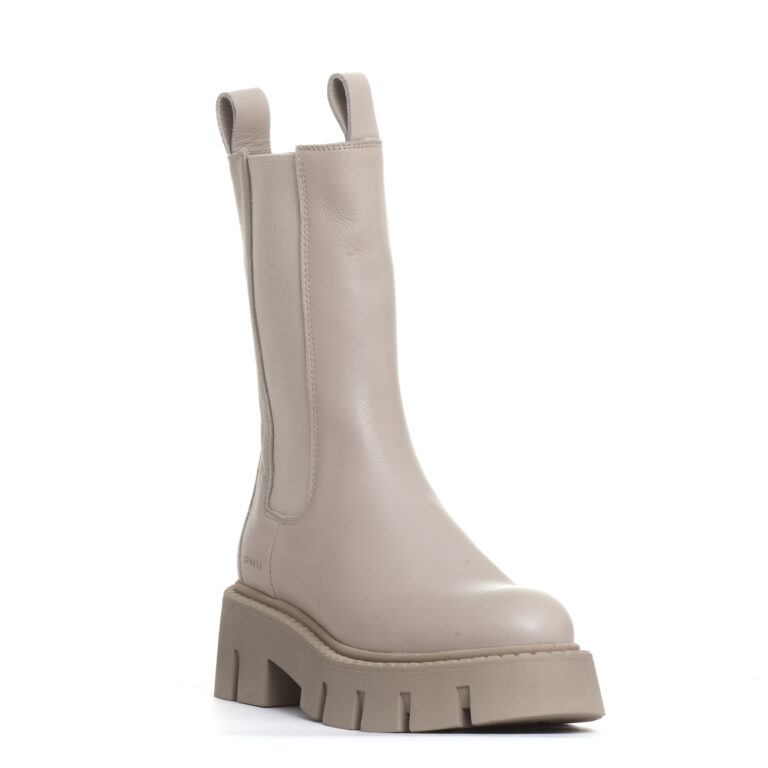 Sorelle Perego chelsea boot fondo carroramato pelle beige Sconto