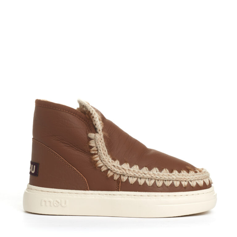 Sorelle Perego boot eskimo fondo sneakers pelle cuoio Outlet