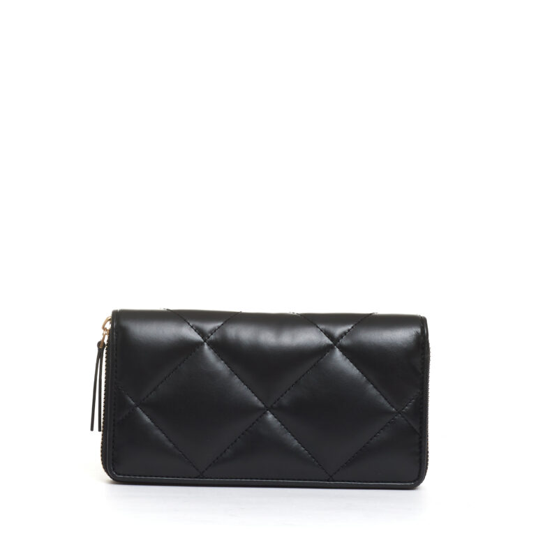 Sorelle Perego portafoglio zip continental nero Vendita Calda