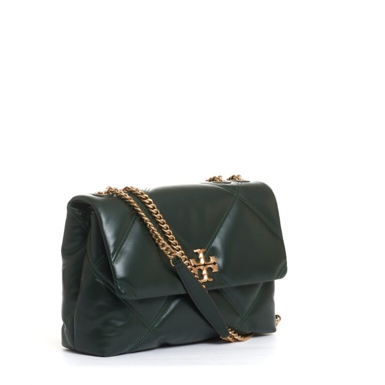 Sorelle Perego kira diamond big shoulder bag verde Vendita Economica
