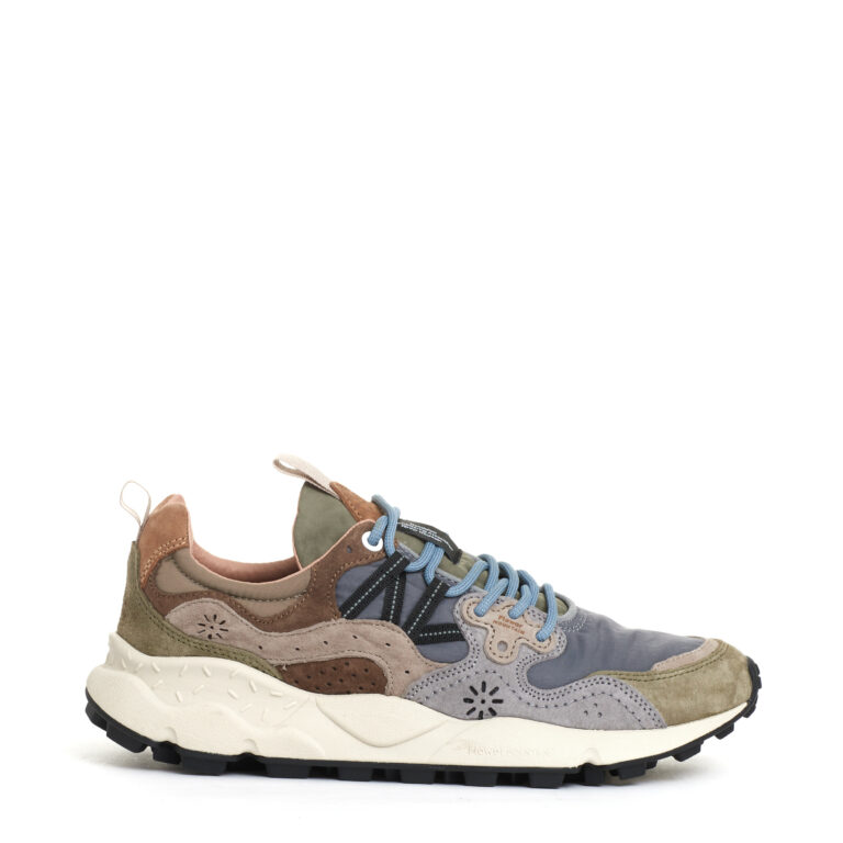 Sorelle Perego snekers blu verde e beige