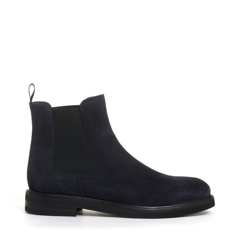 Sorelle Perego beatles liscio camoscio blu Shopping Online