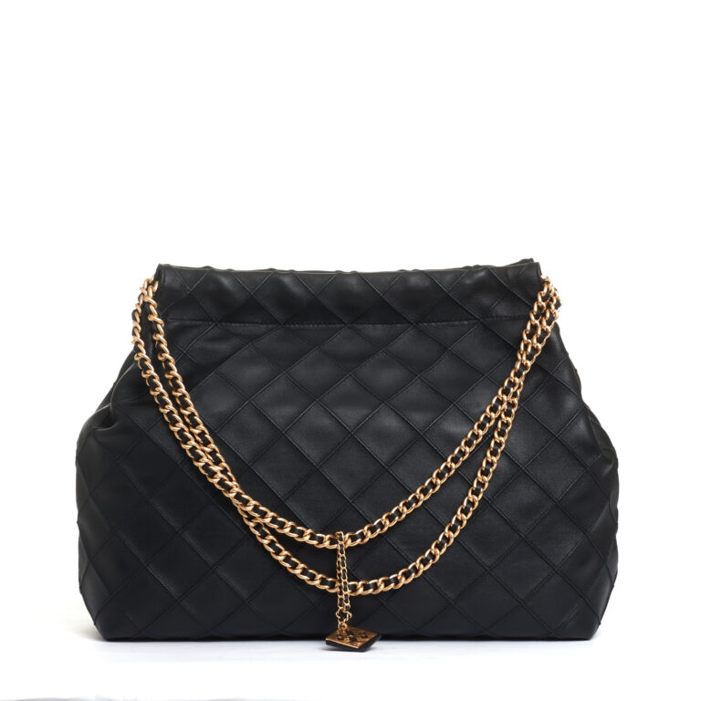 Sorelle Perego Hobo pelle nera Sottocosto