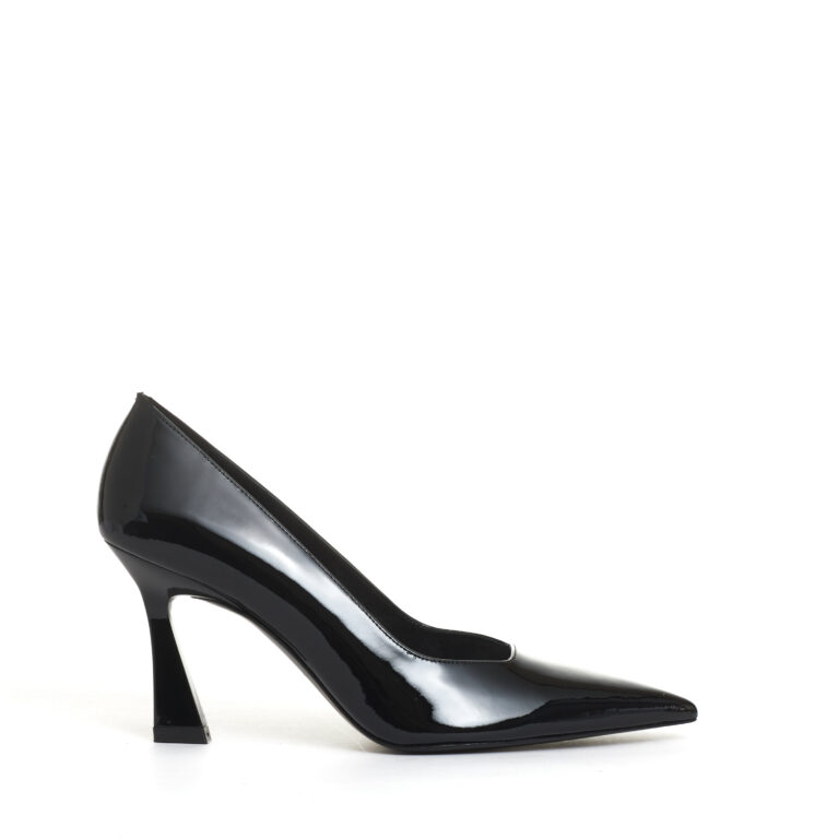 Sorelle Perego pump vernice black tacco 85 mm Offerta