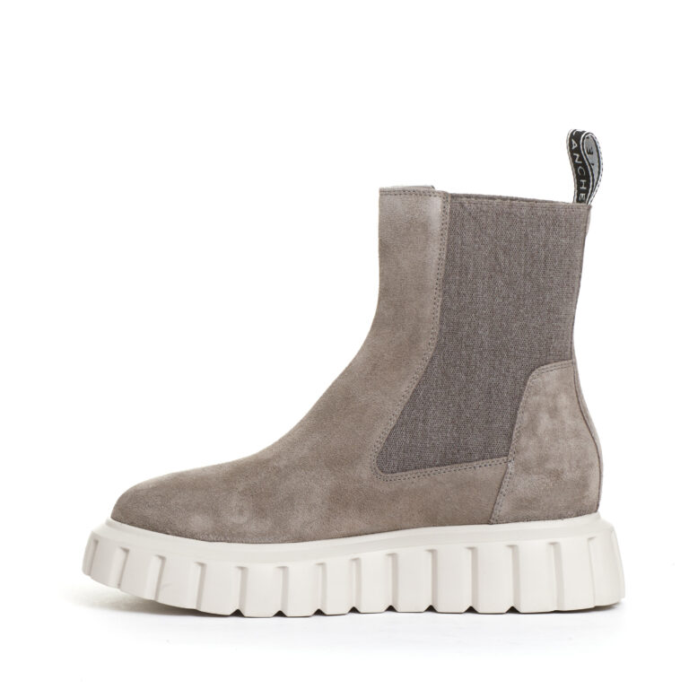 Sorelle Perego chelsea boot camoscio grigio Vendite Flash