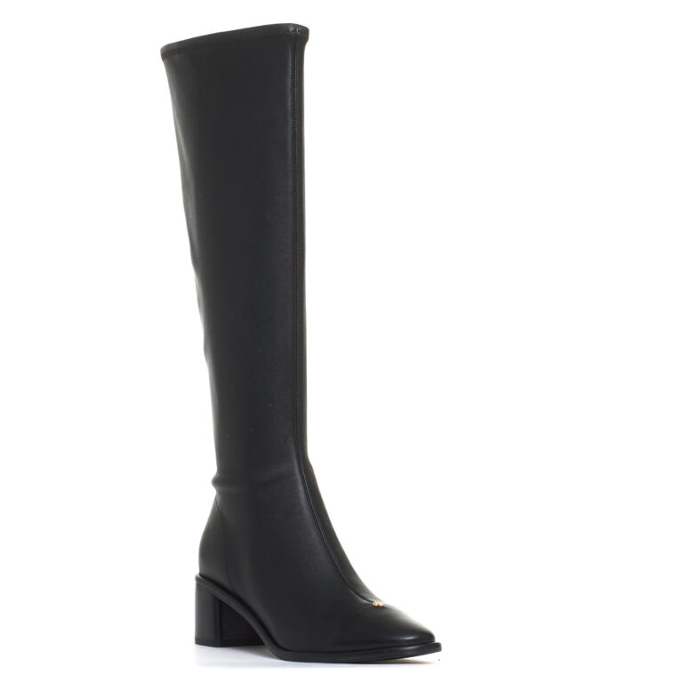 Sorelle Perego stivale elasticizzato nero tacco 50 mm In Saldo