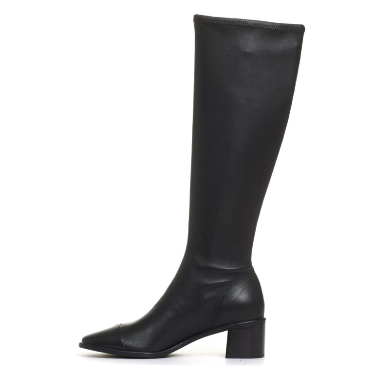 Sorelle Perego stivale elasticizzato nero tacco 50 mm In Saldo