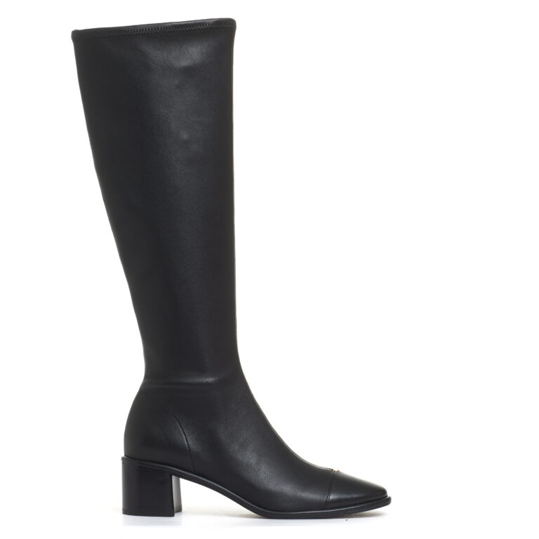 Sorelle Perego stivale elasticizzato nero tacco 50 mm In Saldo