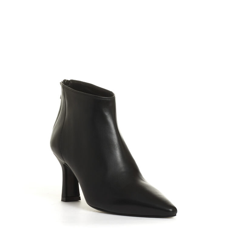 Sorelle Perego stivaletto pelle nera tacco 70 mm Enormi risparmi
