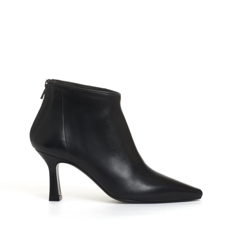 Sorelle Perego stivaletto pelle nera tacco 70 mm Enormi risparmi