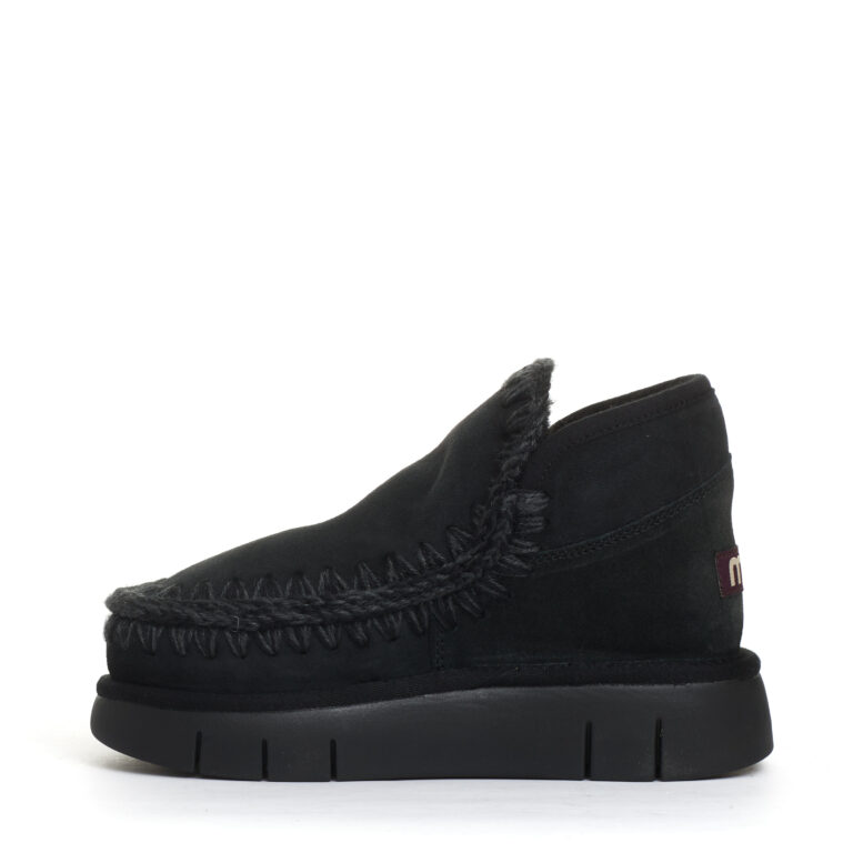 Sorelle Perego boot eskimo bounce camoscio nero Rilascio limitato