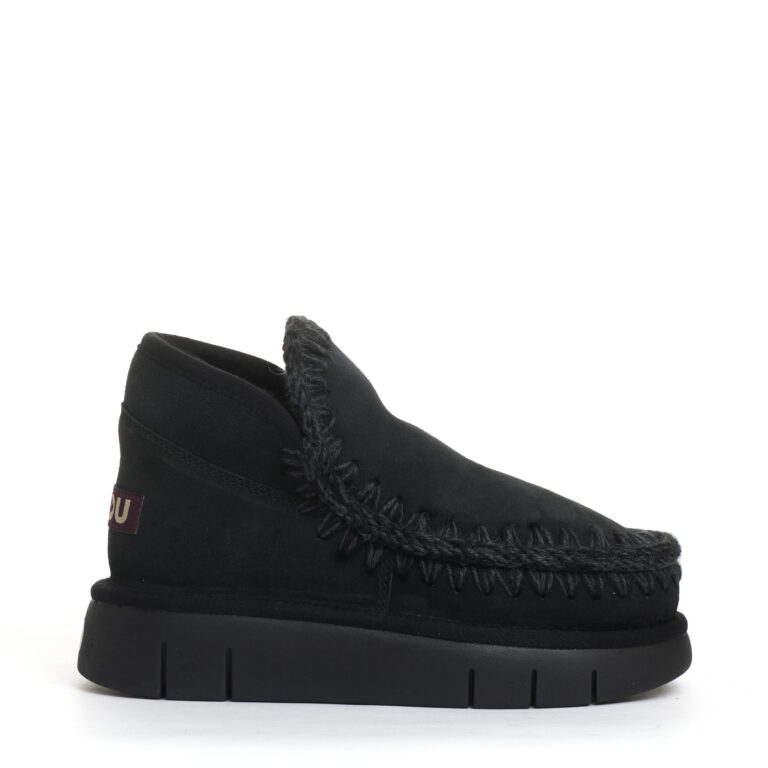 Sorelle Perego boot eskimo bounce camoscio nero Rilascio limitato