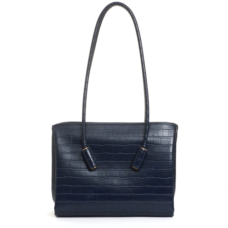 Sorelle Perego borsa in cocco blu Ultimi tre giorni