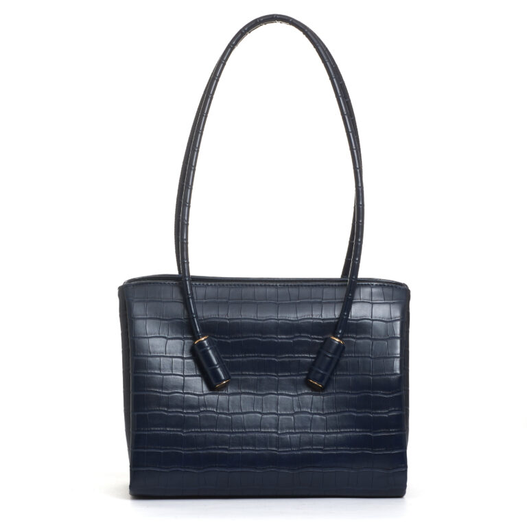 Sorelle Perego borsa in cocco blu Ultimi tre giorni