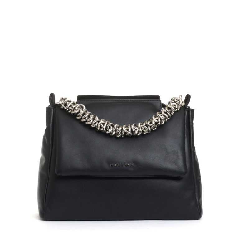 Sorelle Perego sveva M nappa bold nero manico catena 50% di sconto con spedizione gratuita