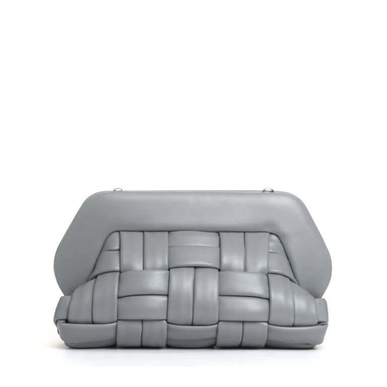 Sorelle Perego clutch intreccio grigio 2025
