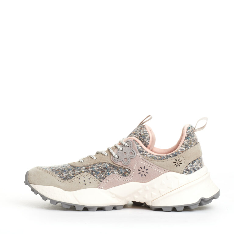 Sorelle Perego sneakers pidepulle grigio e rosa Italy