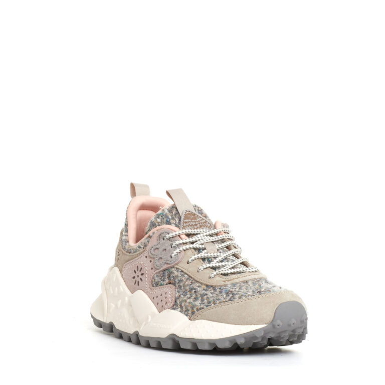 Sorelle Perego sneakers pidepulle grigio e rosa Italy