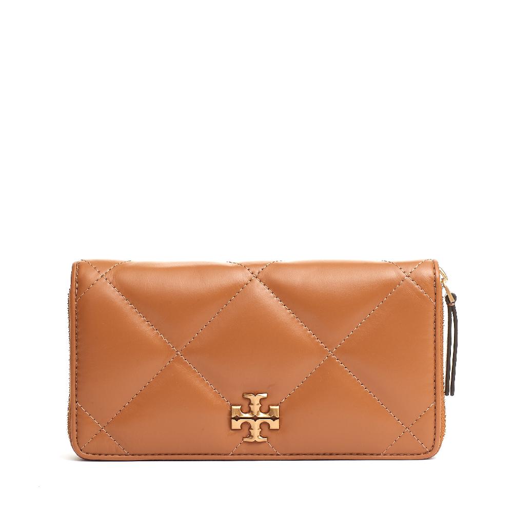 Sorelle Perego zip continental color cuoio Nuovo